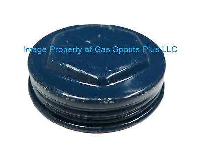  2-1/2  Inch BLUE Gas Can Screw Cap NOS Vintage EAGLE DELPHOS BROOKINS IRONSIDES • $25