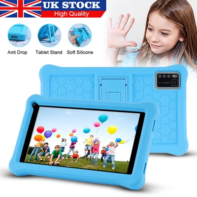 Kids Tablet PC 7 Inch Android 11 3GB RAM 32GB Storage Free Case WIFI Dual Camera • £56.88