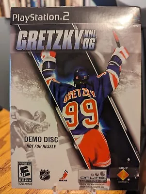 Gretzky NHL 06 Demo Disc - Sony PlayStation 2 PS2 - SEALED SCUS-97506 NFR • $4.99