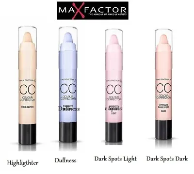 Max Factor Colour Corrector Sticks Concealer-Choose Shade • £5.90