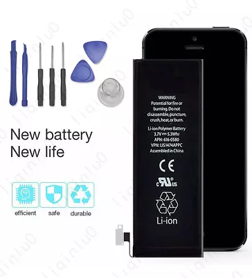 OEM Replacement Internal Quality Battery Tools For IPhone 4S 5 5S 6 6S 7 8 Plus • $8.39