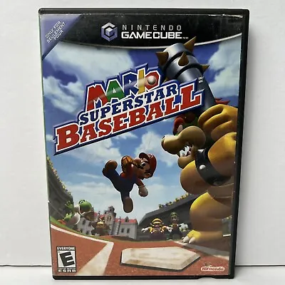 Mario Superstar Baseball (Nintendo GameCube 2005) TESTED & Working ! • $64.98
