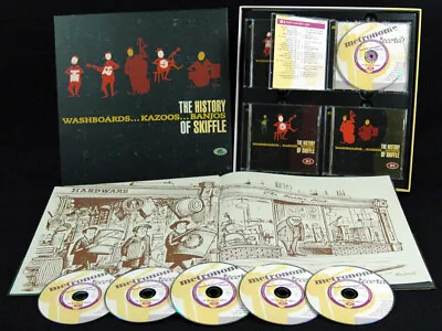 Various - History - The History Of Skiffle (6-CD Deluxe Box Set) - Skiffle • $131.95