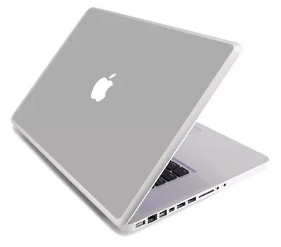 SILVER GRAY Vinyl Lid Skin Cover Decal Fits Apple MacBook Pro 13 A1278 Laptop • $9.99