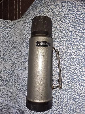 Vintage ALADDIN Metal Thermos SB950H One Quart Size For Hot Or Cold Excellent • $15