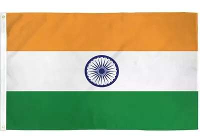 3X5 Ft INDIA FLAG INDIAN COUNTRY FLAGS BANNER Polyester • $7.89