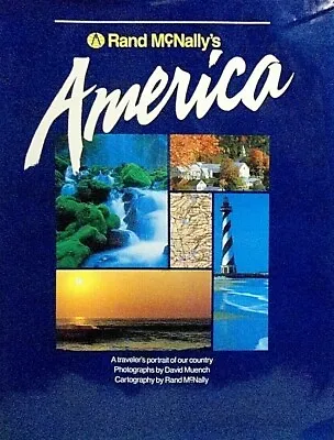 Rand McNally’s America - A Traveler’s Portrait - Huge Coffee Table Book • $24.95