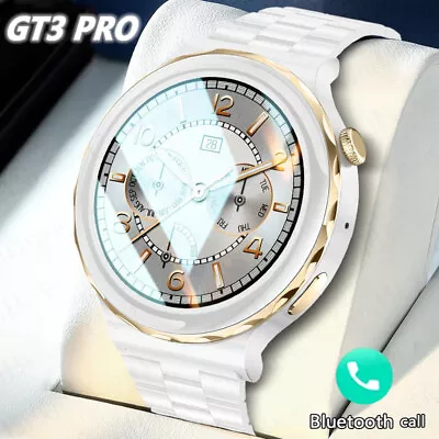 GT3 Pro Waterproof Smart Watch AMOLED Bluetooth Call Men Women Sports Watches • £30.99