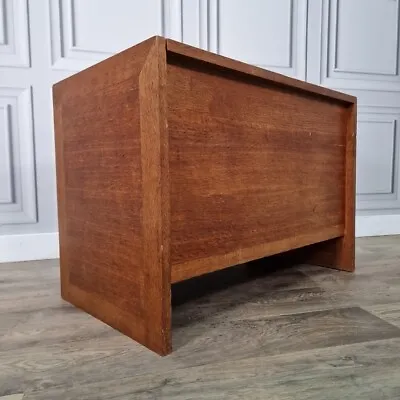 Large Vintage Retro Mid Century Danish Oak Blanket Box Ottoman Chest Storage • £189.99