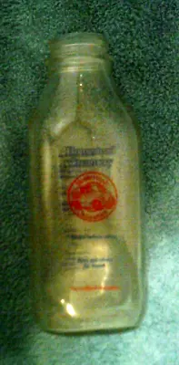 $10.95 • Buy One Quart Homestead Creamery Milk Bottle 2016 Burnt Chimney, Va. Divco EUC