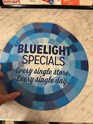 Vintage KMart Blue Light Special Floor Decal • $75