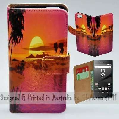 For Sony Xperia Series - Summer Sunset Theme Print Mobile Phone Case Cover • $13.98