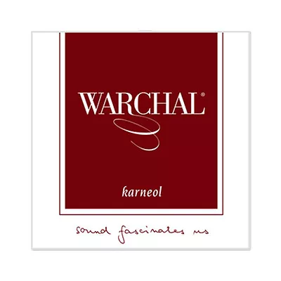 Warchal Karneol Violin String Set  4/4  E Ball End  • $43.43