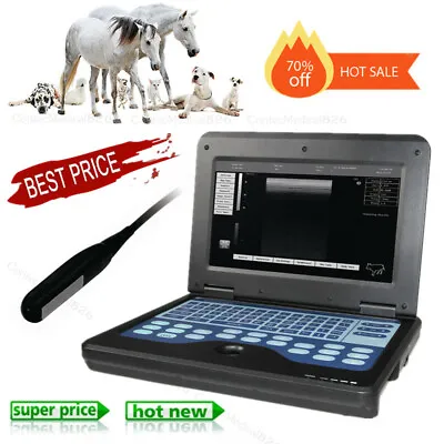 £1201 • Buy Veterinary Ultrasound Scanner Portable VET Machine 7.5Mhz Rectal Probe Cow/Horse