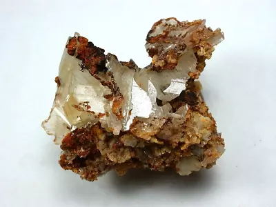 Minerals : Thin Platy Cerussite Crystals On Matrix From The Monarch Mine Idaho • $2.25