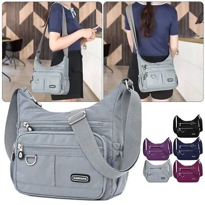 Waterproof Messenger Cross Body Ladies Handbag Bag Shoulder Bag Womens Purse US • $13.70