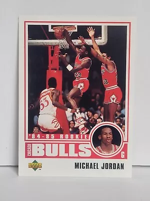 1998 Upper Deck MJ Career Collection '84-'85 Rookie #1 Michael Jordan Bulls • $3.50