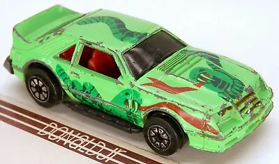 Kenner Fast 111's KING COBRA (custom Ford Mustang) Green (Kentucky) 1/64 • $8