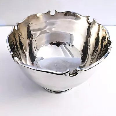 Antique Sterling Silver Mexican Bowl • $819