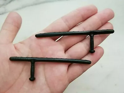 $9.99 • Buy 1/6 Scale Set Of 2 Police Nightstick Baton Plastic For 12  Action Figure