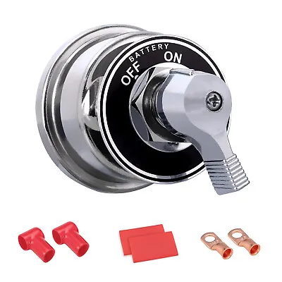 300A Vehicle Marine Battery Disconnect Switch Kit For 12-24V Master Battery K0M1 • $17.99