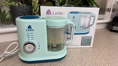 Lictin Baby Food Steamer Blender Mixer Boiler • £35