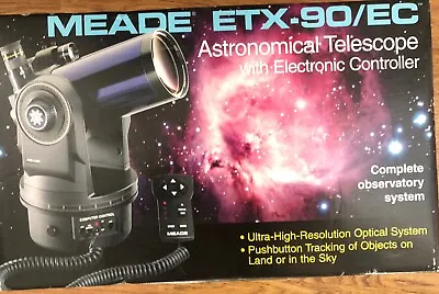 Meade ETX 90EC Astro Telescope With Celestron Sky Scout Planetarium  • $379