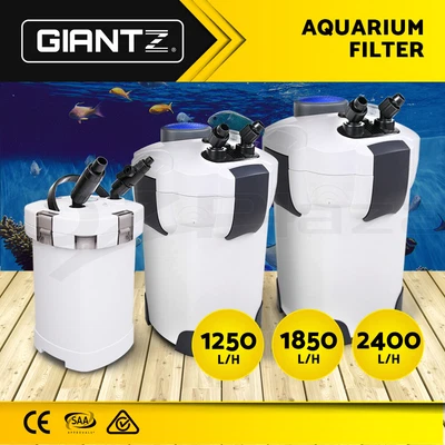 $144.95 • Buy Giantz Aquarium Filter External Canister Aqua Fish Tank Water Pond Pump Filter