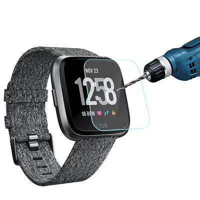 Fitbit Versa Screen ProtectorTempered Glass Screen Protector For Fitbit Versa • $11.99