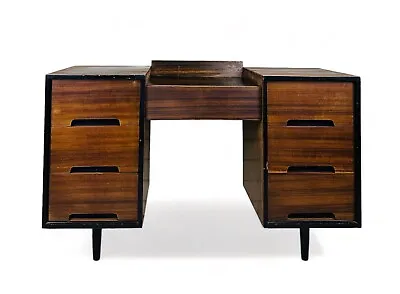 Stag John Sylvia Reid Desk Dressing Table Walnut Mid Century Retro • £225