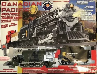 Lionel 7-11399 Canadian Pacific G-Gauge Train Vintage Tested Runs W/ Sound • $120