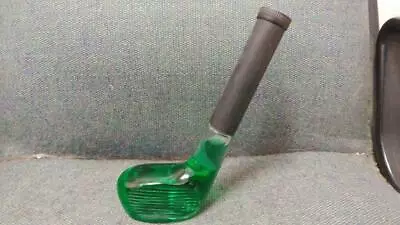 Vintage Golf Club Glass After Shave Barbershop Bottle • $50