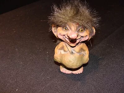 Vintage Nyform Troll Figurine 4  Tall Tynset Norway • $10.99