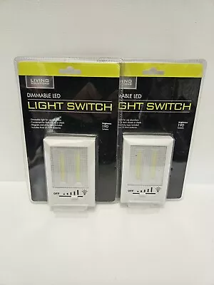 Dimmable LED Wireless Light 190 Lumens 2 PCS Batteries Included Great For Closet • $12.99