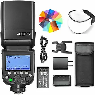 $195 • Buy US Godox V860III-C 2.4G E-TTL Li-on Battery Speedlite Flash Light For Canon Cam