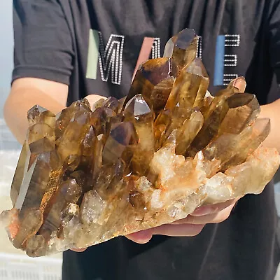 2.5LB Natural Yellow Crystal Himalayan Quartz Cluster /mineralsls • $0.99