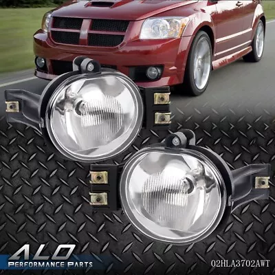 Fit For 02-08 Ram 1500/2500/3500 2004-2006 Dodge Durango Clear Fog Lights Pair • $22.90