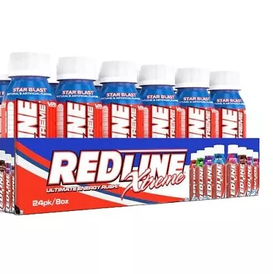 VPX Redline Xtreme Energy Shot 8 Oz  STAR BLAST (6-Pack) • $79.99