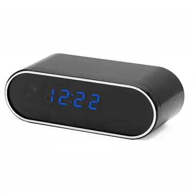 1080P WIFI Wireless Mini Clock Camera Time Alarm Watch Security Night Vision Mot • $74.99