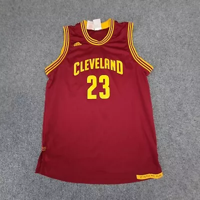 Cleveland Cavaliers Jersey Kids 13-14Y Red Maroon Nba Lebron James Size 13-14 • $47.39