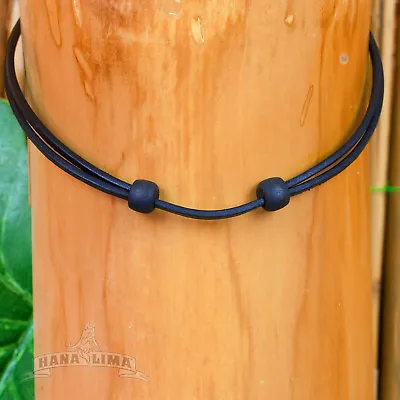 Leather Band Necklace Surfer Men Women Surf Jewelery Adjustable • $19.16