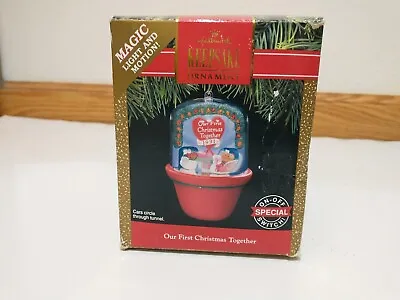 Hallmark Keepsake Magic Light & Motion Our First Christmas Together Ornament 1st • $4.44