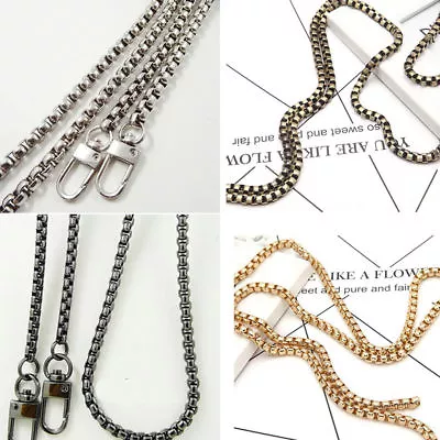 £8.46 • Buy 20 ~ 200 CM Replacement Purse Chain Strap Handle Shoulder Crossbody Handbag Bag