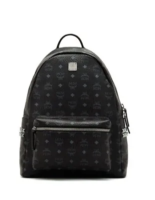 MCM Side Studded Backpack - Black Free Shipping • $364