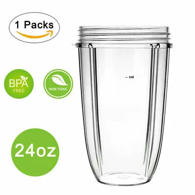 £5.19 • Buy Replacement Cup Mug Jar Jug For Nutri Blender Juicer 600W 900W 24oz 700ml Mixer