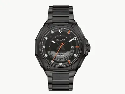 Bulova Precisionist 98D183. New Marc Anthony Series X Mens Diamond Dial Watch • $1095