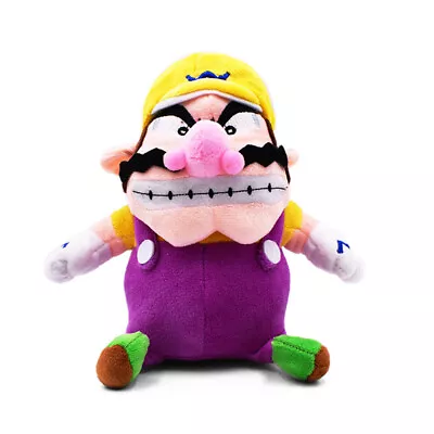 25cm Super Mario Bros Baby Wario Soft Stuffed Doll Plush Toy Kids Childs Gift • $15.25