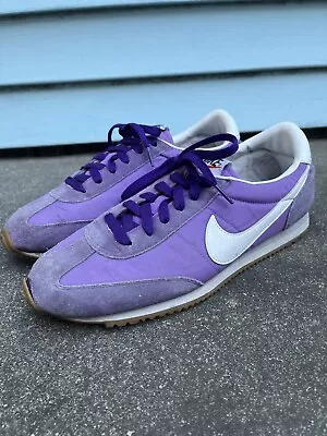 $27 • Buy Nike Cortez Purple Violet Bright Low Top Shoes Women’s Size 11.5 307165-500
