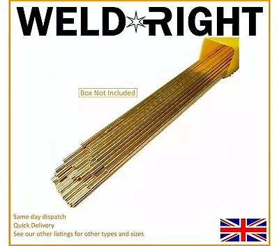 £7.99 • Buy Weld Right® - Sifbronze No. 1 Brazing Welding Rods 1.6mm X 20 Rods (333mm)