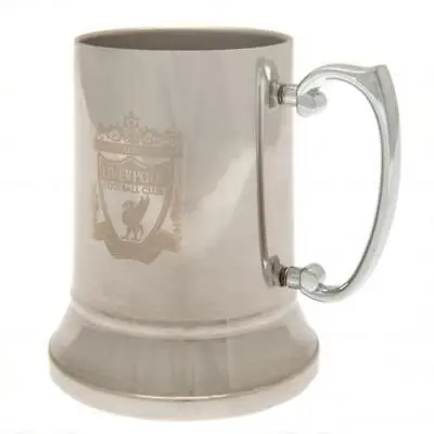 Liverpool FC Stainless Steel Tankard (football Club Souvenirs Memorabilia) • £25.01